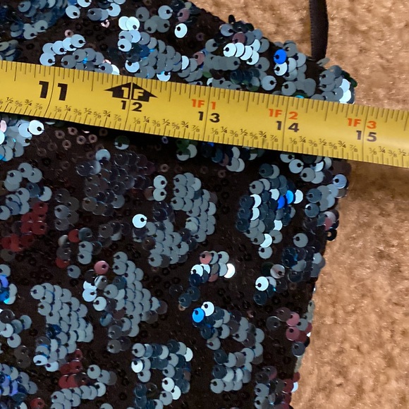 Black sequin dress, as I wish size medium - Picture 5 of 6